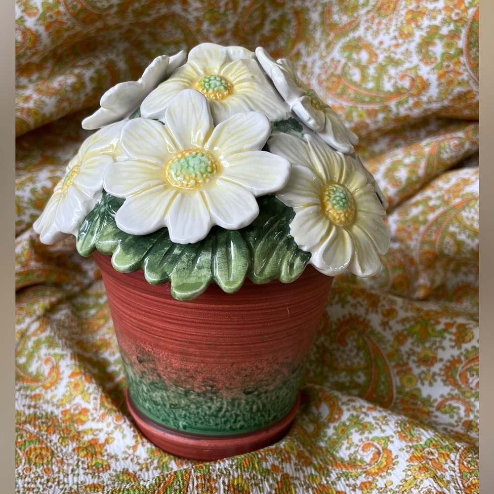 Fitz & Floyd Forever in Bloom Daisy Vintage